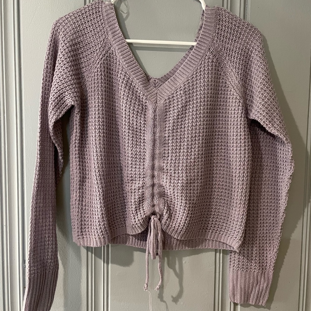Crop top sweater